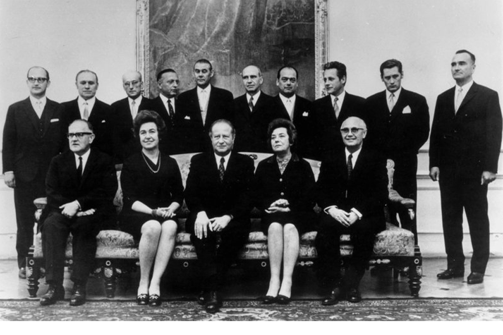 Oesterreichische Bundesregierung Kabinett Kreisky I web
