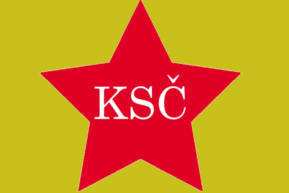 Stern als Symbol der kommunistischen Partei CSSR