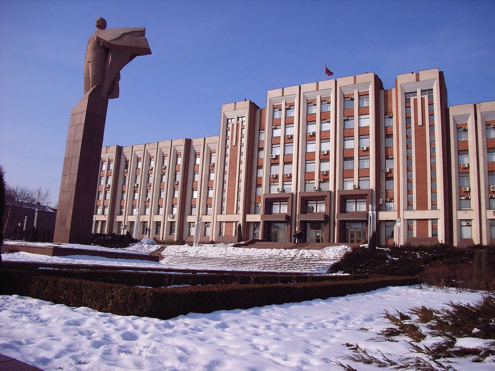 Tiraspol, Transnistrien, Regierungsgebäude