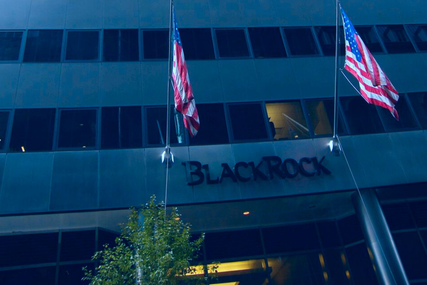 Hauptquartier von BlackRock in New York.